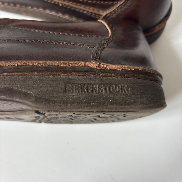 Birkenstock Brown Leather Shoes Oxford Derby Casual Lace Up Shoes 10 - Picture 16 of 16